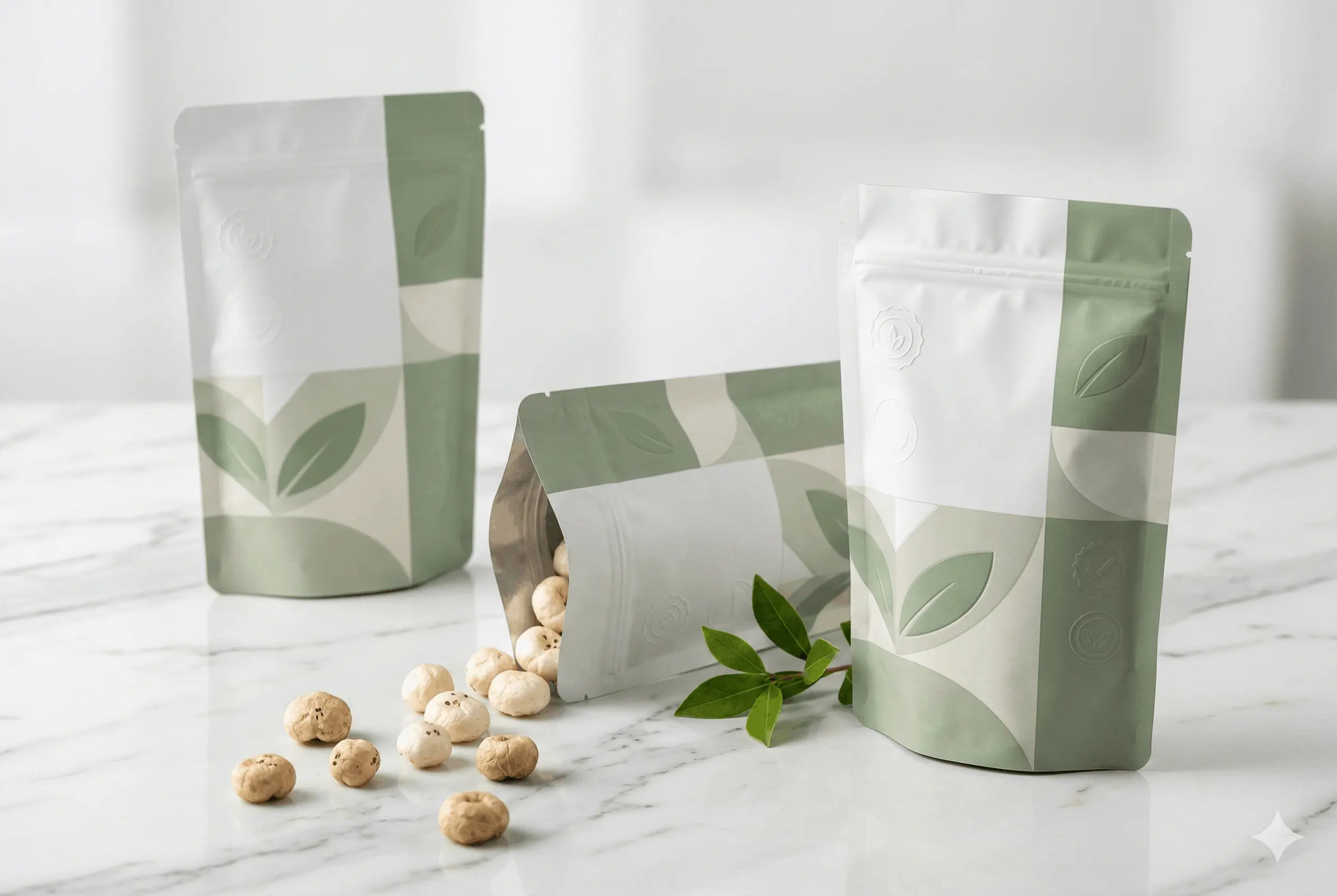 Makhana export packaging ready for shipping from India